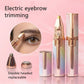 2 in 1 Rechargeable Eyebrow Trimmer – Facial Hair Remover