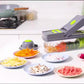 16 in 1 Vegetable Chopper & Slicer with Colander Basket